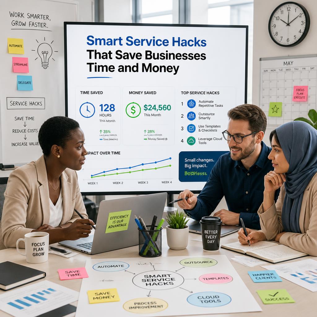 Smart Service Hacks That Save Businesses Time and Money