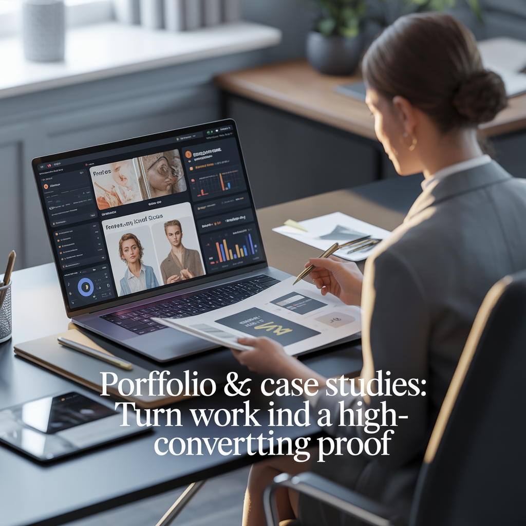 Portfolio & Case Studies: Turn Work into High-Converting Proof