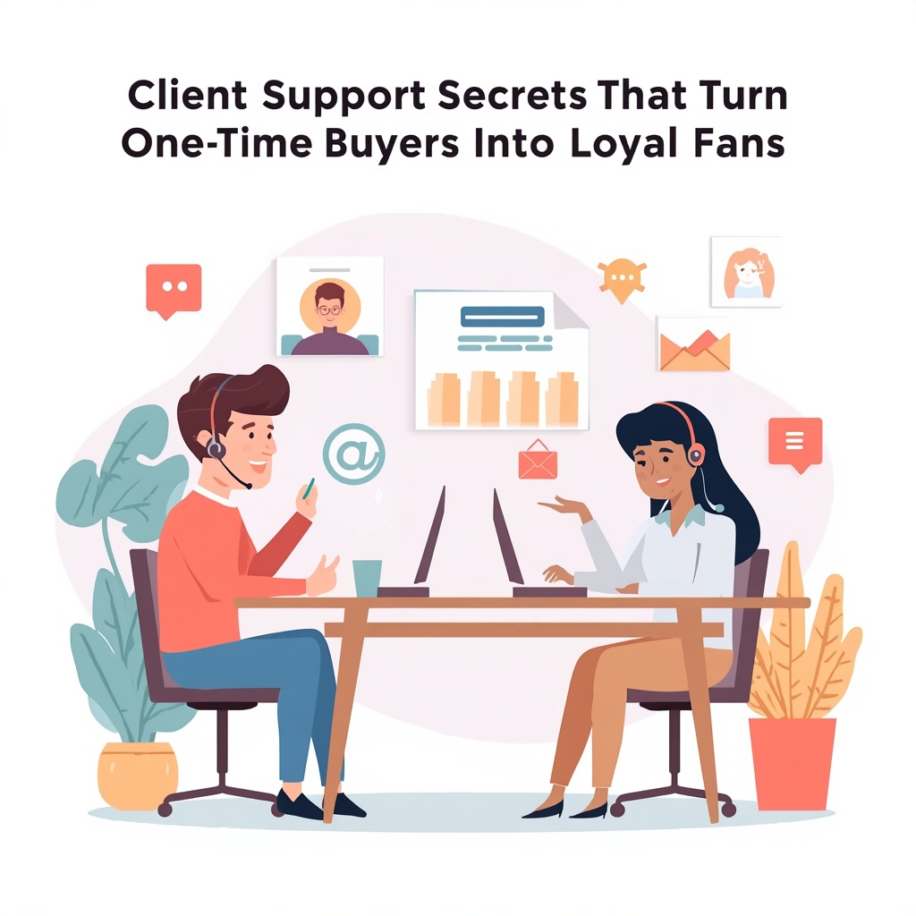 Client Support Secrets That Turn One-Time Buyers Into Loyal Fans