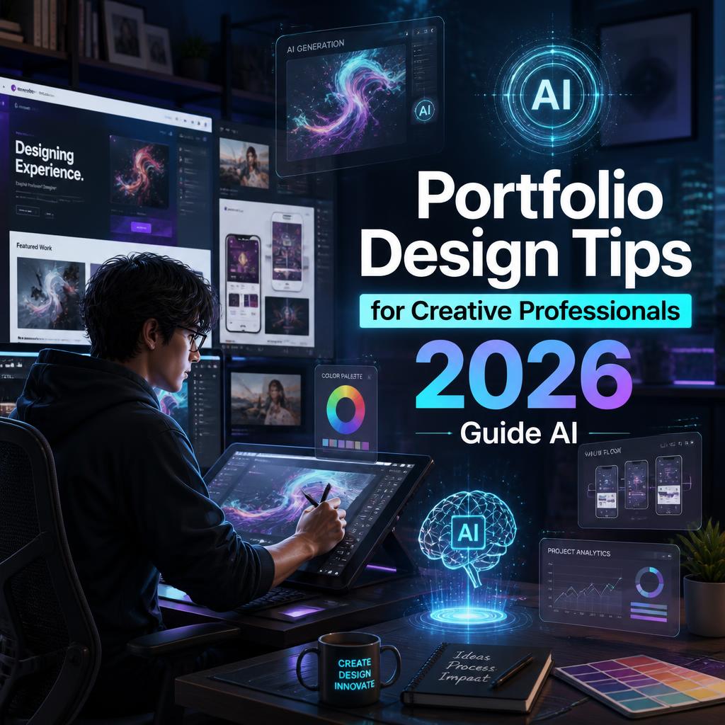 Portfolio Design Tips for Creative Professionals: 2026 Guide AI