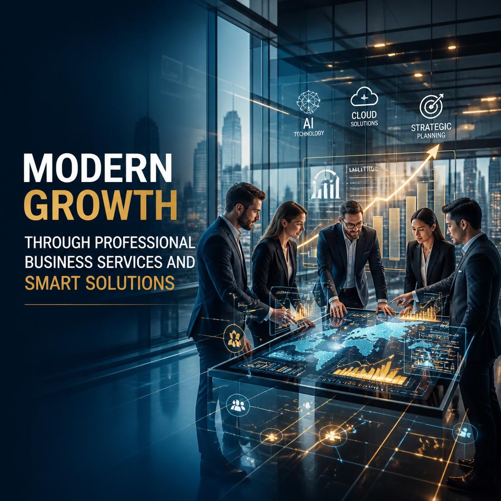 Modern Growth Through Professional Business Services and Smart Solutions