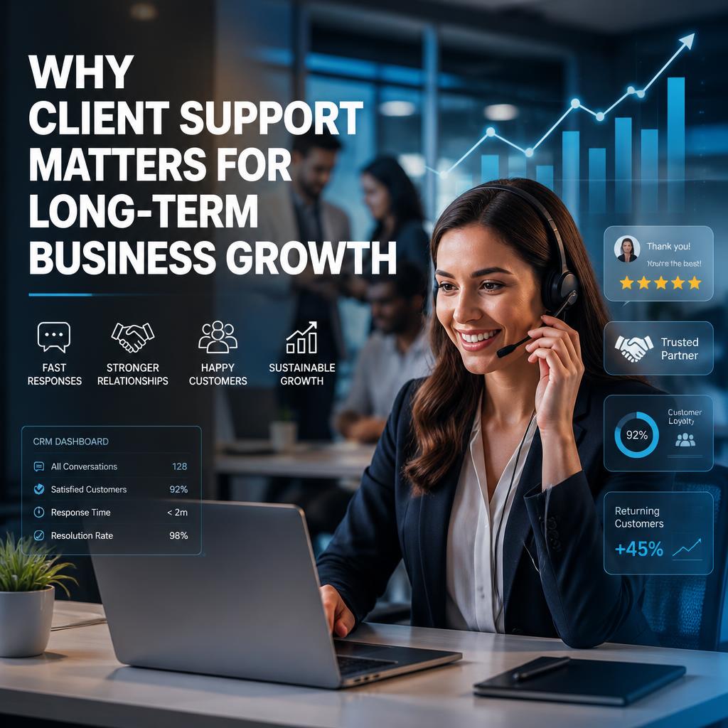 Why Client Support Matters for Long-Term Business Growth